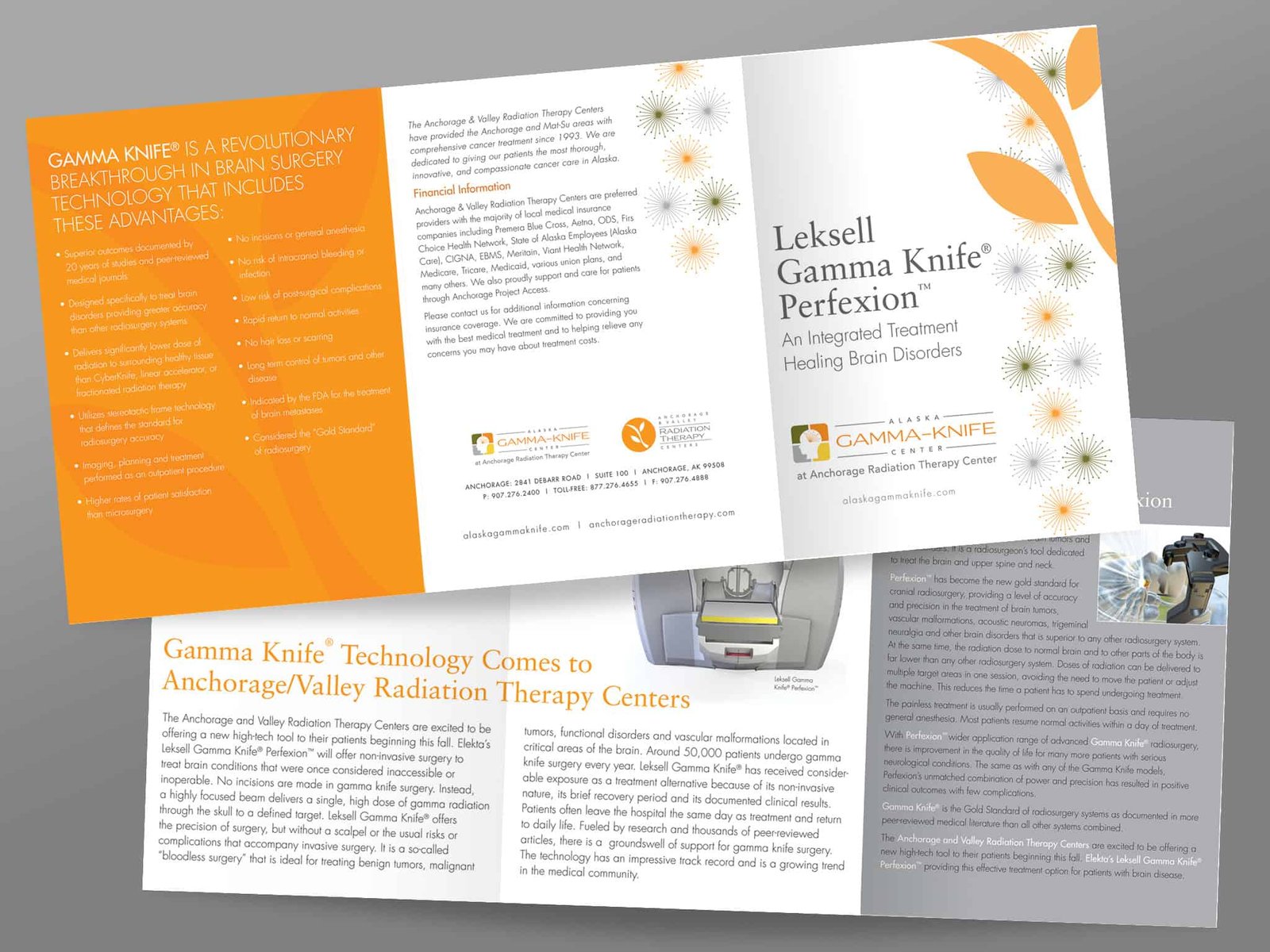 Brochure Design Anchorage Radiation Therapy