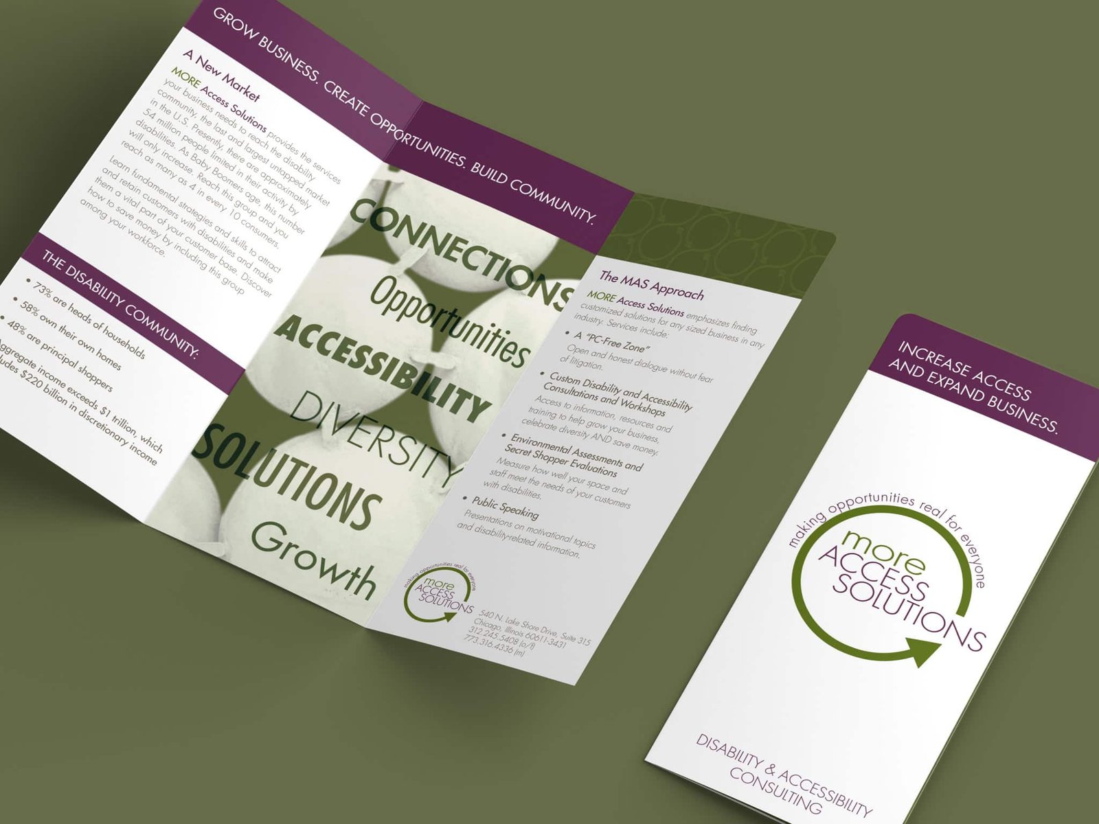 Brochure Design More Access Solutions