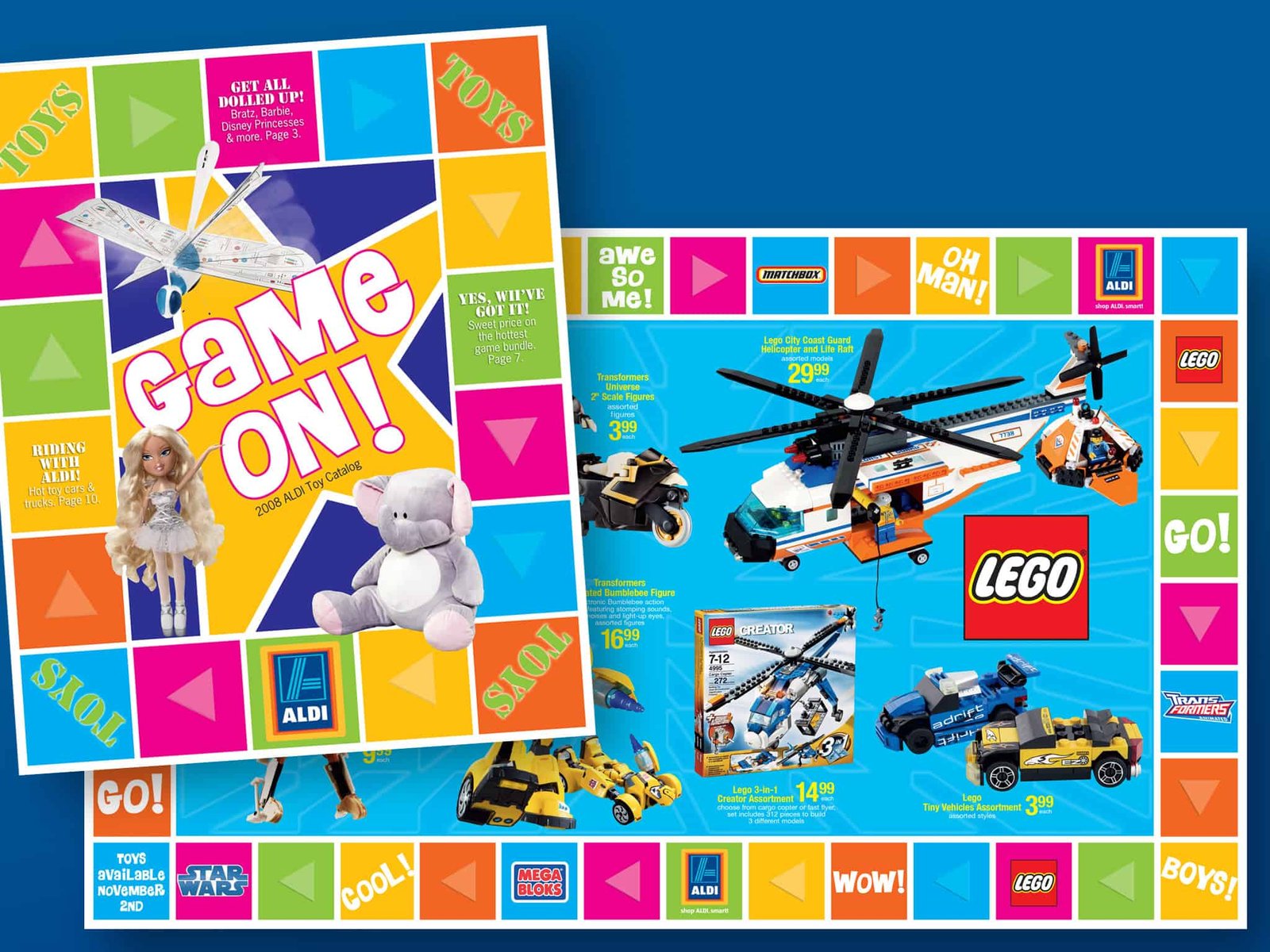 Shopper Marketing Toy Catalog Concept Aldi